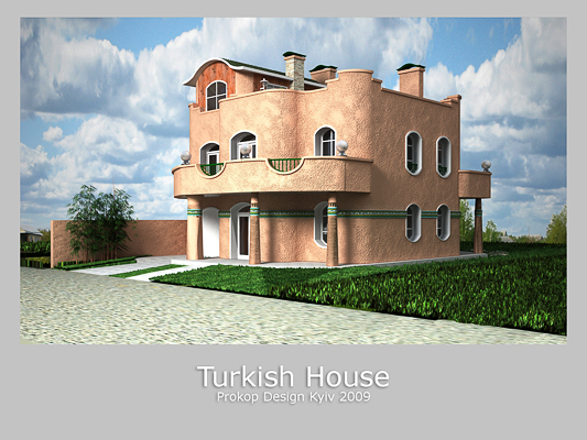 Традиционный турецкий дом (82 фото)